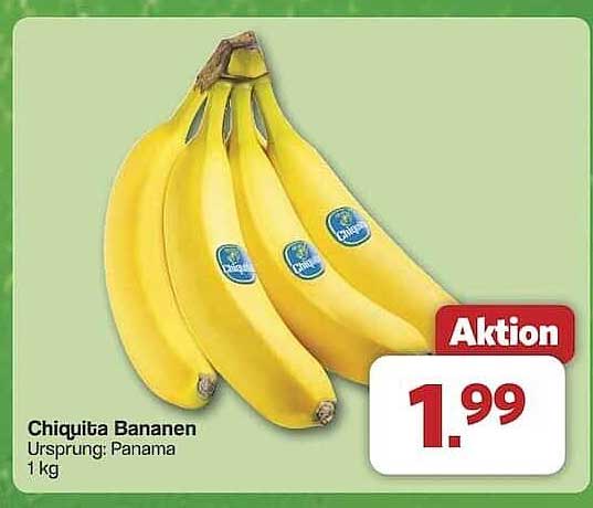 Chiquita Bananen 1 kg - Aktion