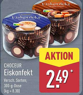 CHOCEUR Eiskonfekt - Verschiedene Sorten
