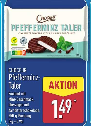 Choceur Pfefferminz-Taler