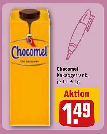 Chocomel Kakaogetränk, je 1-L-Pckg.