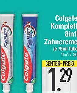 Colgate Komplett 8in1 Zahnpasta 75ml