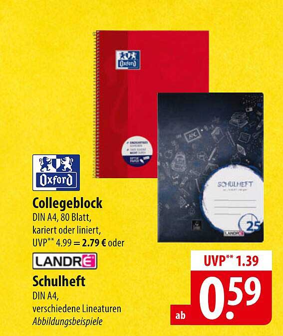 Collegeblock und Schulheft - Unverzichtbare Begleiter fürs Lernen