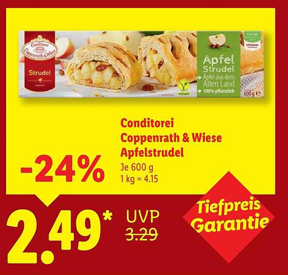 Conditorei Coppenrath & Wiese Apfelstrudel 600 g