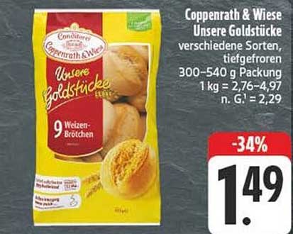 Coppenrath & Wiese Unsere Goldstücke - 9 Weizen-Brötchen