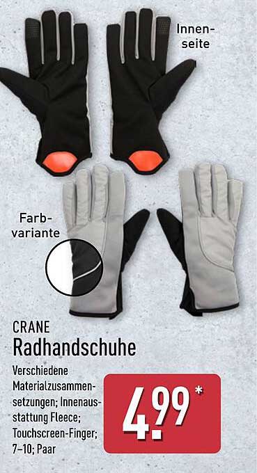 CRANE Radhandschuhe - Vielseitige Begleiter für Radfahrer