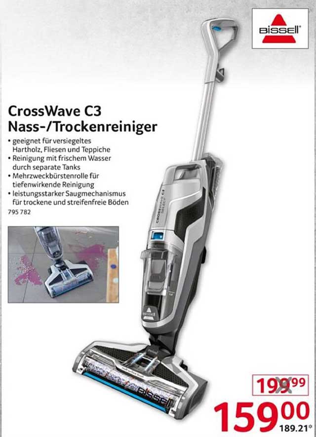 CrossWave C3 Nass-/Trockenreiniger