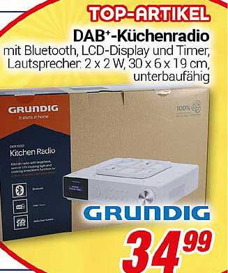 DAB+-Küchenradio von GRUNDIG