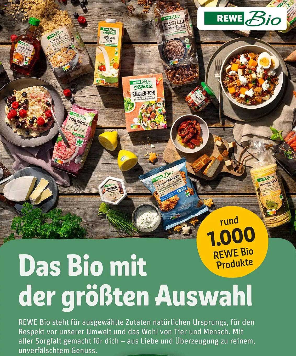 Das Bio mit der größten Auswahl
