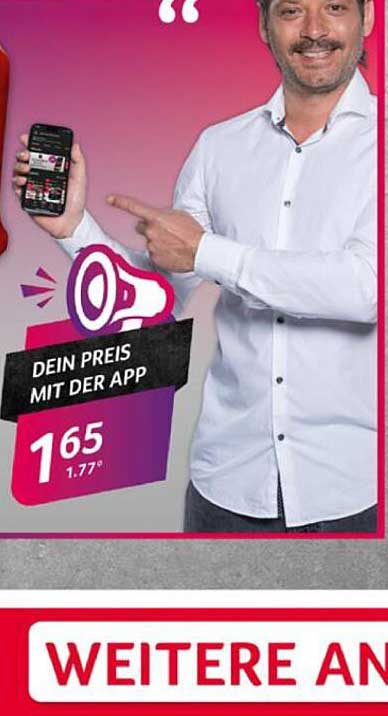 Dein Preis mit der App