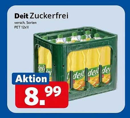 Deit Zuckerfrei - Verschiedene Sorten (PET 12x1l)