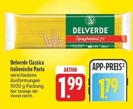 Delverde Classica italienische Pasta Spaghettini 71 1000 g