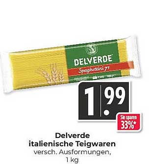 Delverde italienische Teigwaren, 1 kg