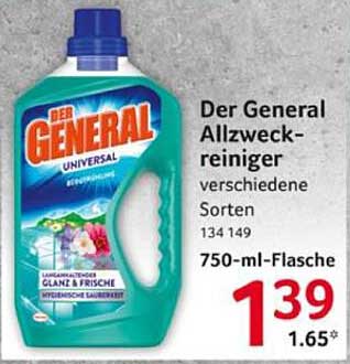 Der General Allzweckreiniger 750 ml - verschiedene Sorten