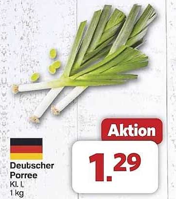 Deutscher Porree Kl. I, 1 kg
