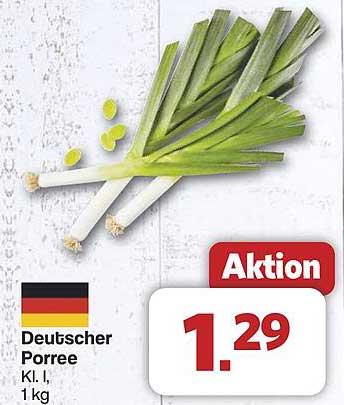 Deutscher Porree Kl. I, 1 kg