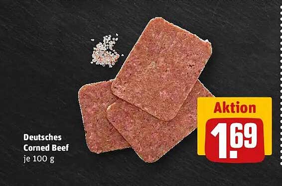 Deutsches Corned Beef je 100 g