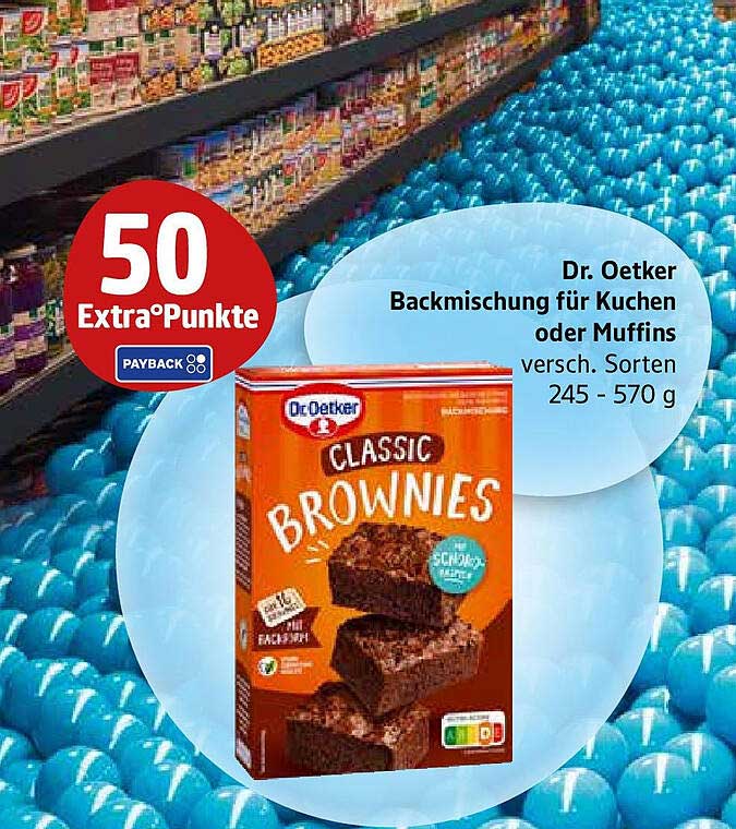 Dr. Oetker Backmischung für Kuchen oder Muffins, versch. Sorten 245 - 570 g