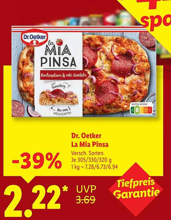 Dr. Oetker La Mia Pinsa