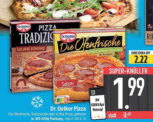 Dr. Oetker Pizza - Die Ofenfrische Salami