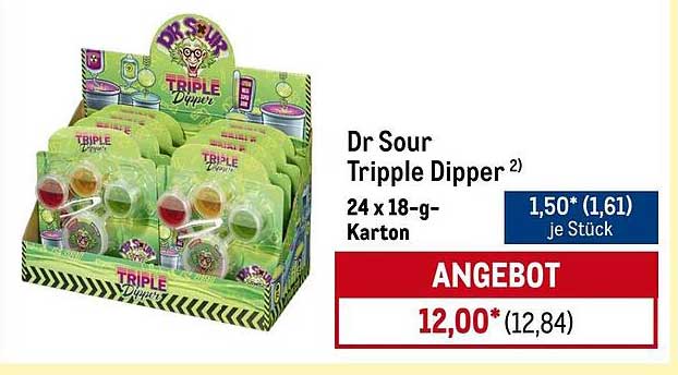 Dr Sour Tripple Dipper 24 x 18-g-Karton