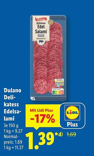 Dulano Delikatess Edelsalami