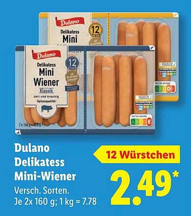 Dulano Delikatess Mini-Wiener