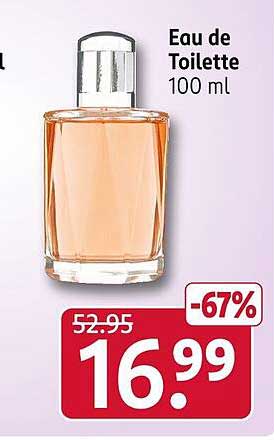 Eau de Toilette 100 ml - -67% Rabatt