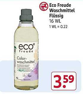 Eco Freude Waschmittel Flüssig 16 WL