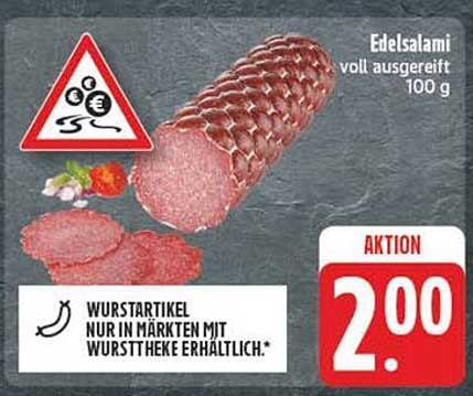 Edelsalami voll ausgereift, 100 g