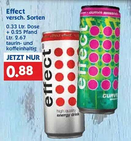 Effect Energy Drink - 0,33 L Dose
