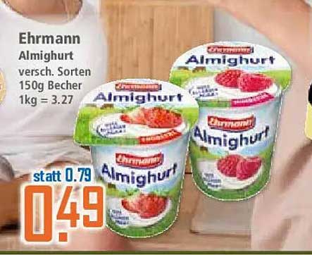Ehrmann Almighurt 150g Becher - diverse Sorten