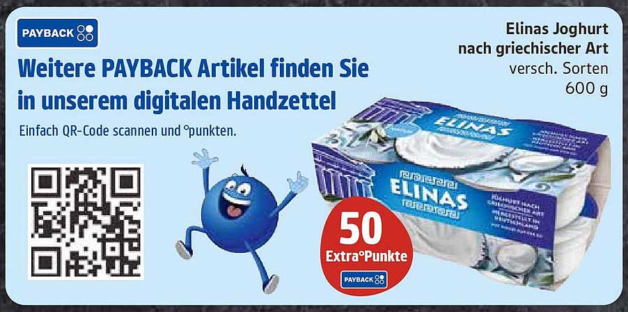 Elinas Joghurt nach griechischer Art, 600 g
