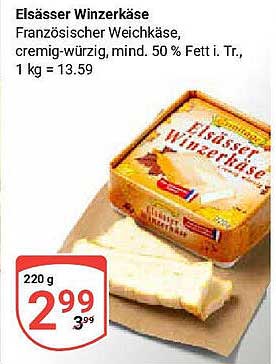 Elsässer Winzerkäse
