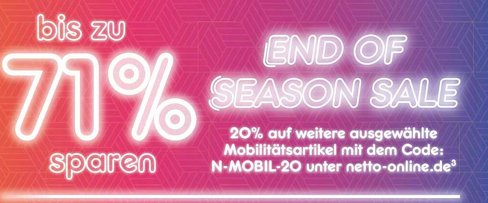 End of Season Sale - Bis zu 71% sparen!