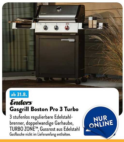 Enders Gasgrill Boston Pro 3 Turbo