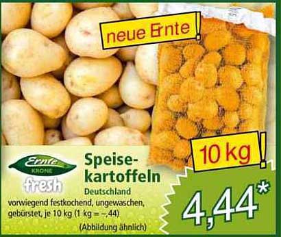 Ernte Krone Speisekartoffeln, 10 kg