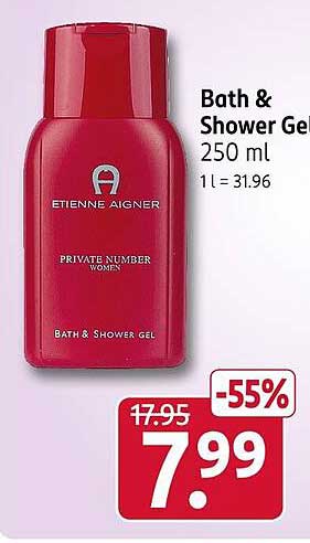 Etienne Aigner Bath & Shower Gel 250 ml