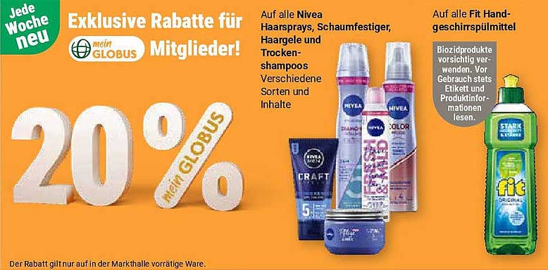 Exklusive Rabatte auf Nivea Haarsprays, Schaumfestiger und Trockenshampoos