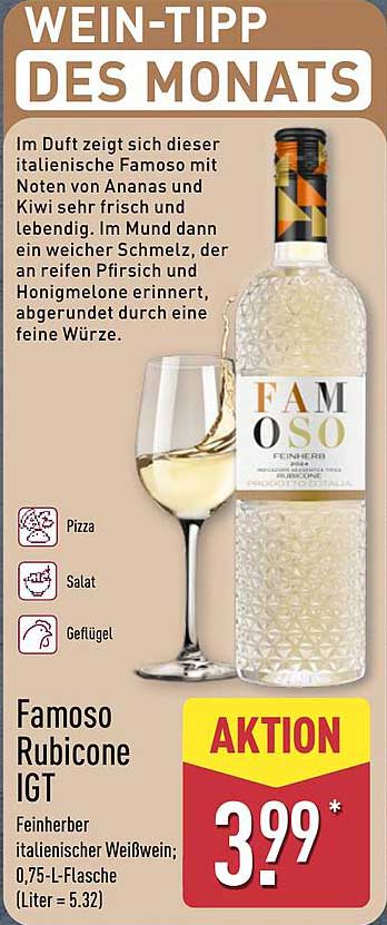 Famoso Rubicone IGT – Wein-Tipp des Monats