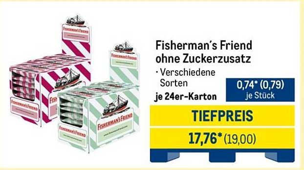 Fisherman’s Friend ohne Zuckerzusatz – Verschiedene Sorten