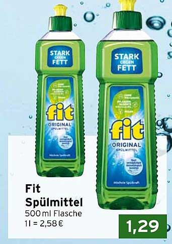Fit Spülmittel 500 ml Flasche