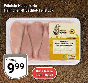 Fräulein Heidemarie Hähnchen-Brustfilet-Teilstück