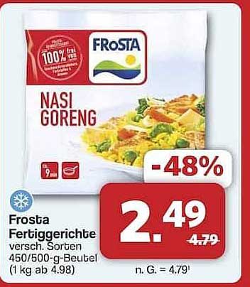 Frosta Nasi Goreng Fertiggericht