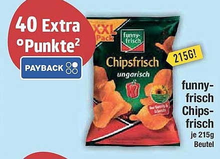 funny-frisch Chipsfrisch ungarisch 215g Beutel
