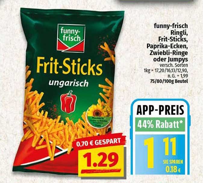 funny-frisch Frit-Sticks ungarisch