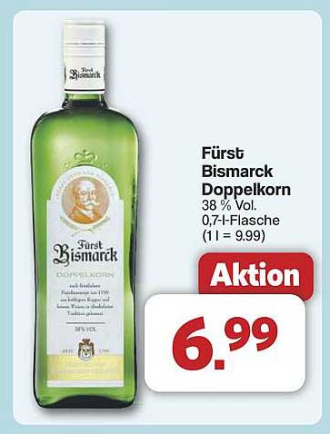 Fürst Bismarck Doppel-korn 0,7 l Flasche