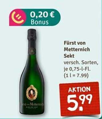 Fürst von Metternich Sekt, 0,75 l