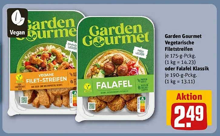 Garden Gourmet Vegetarische Filetstreifen