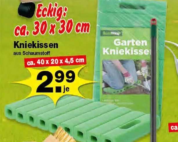 Garten Kniekissen aus Schaumstoff