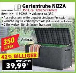 Gartentruhe NIZZA